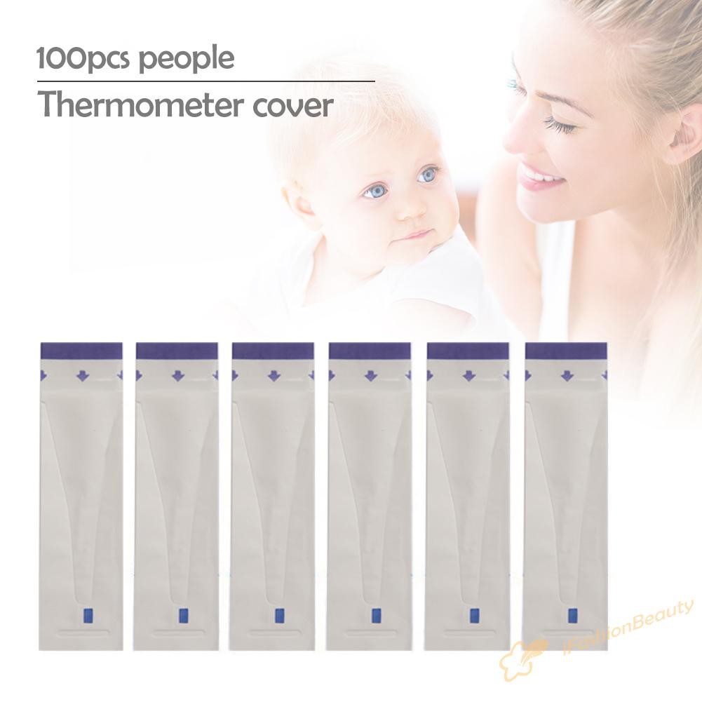 【New】100pcs/set Disposable Protector Digital Electronic Thermometer Probe Covers