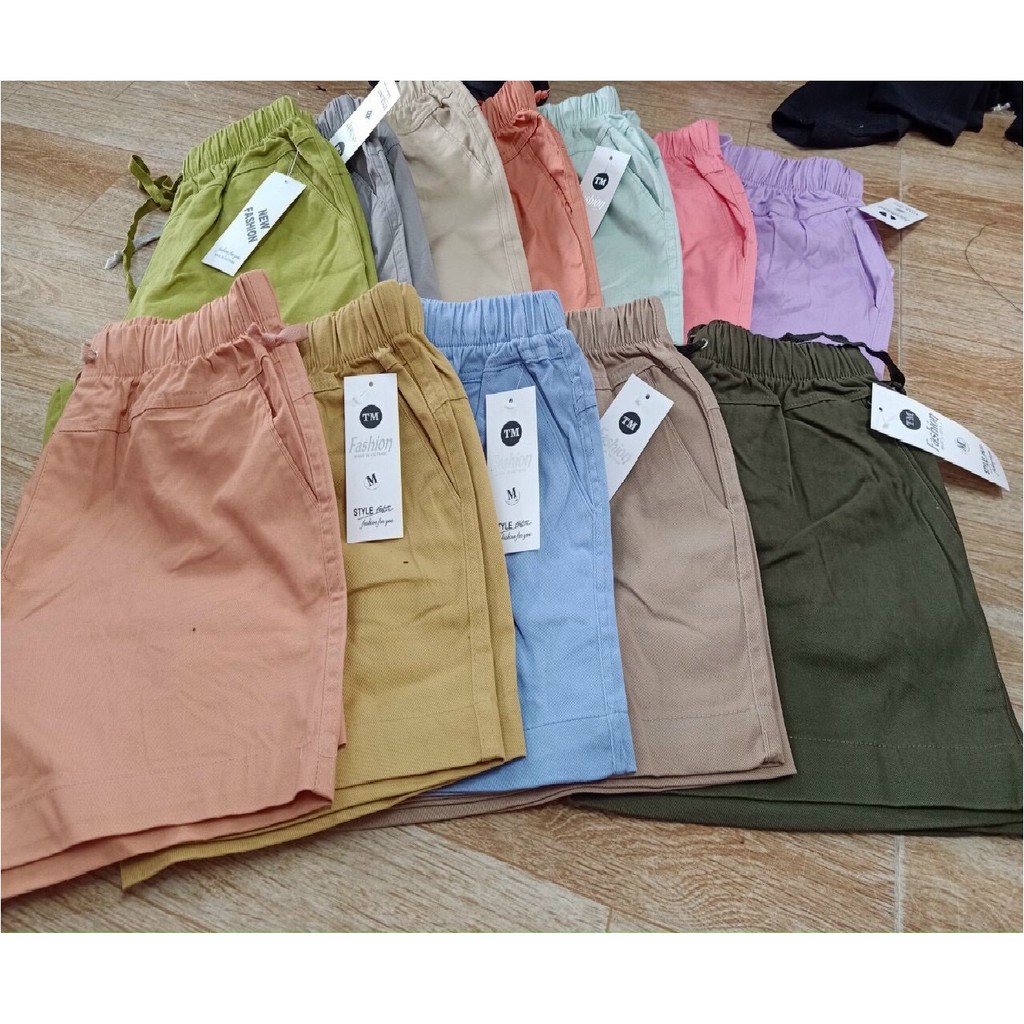 Quần kaki nữ lưng thun [Cỡ size 43-70kg] QJ64