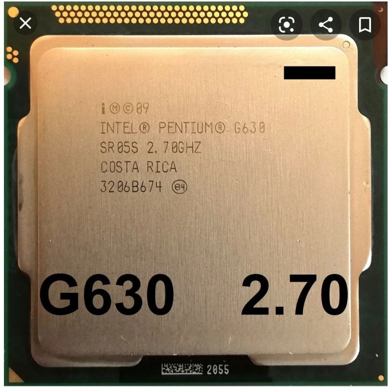 CPU g630 socket 1155 còn tốt.