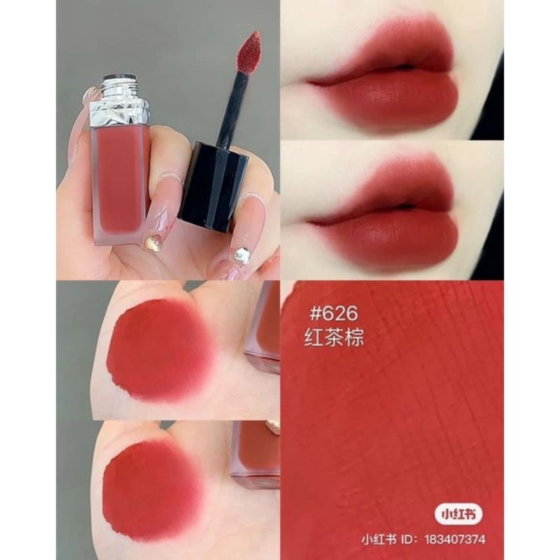 Sample Bảng 4màu Dior Son Kem Lì Siêu Đẹp Diorouge Forever Liquid