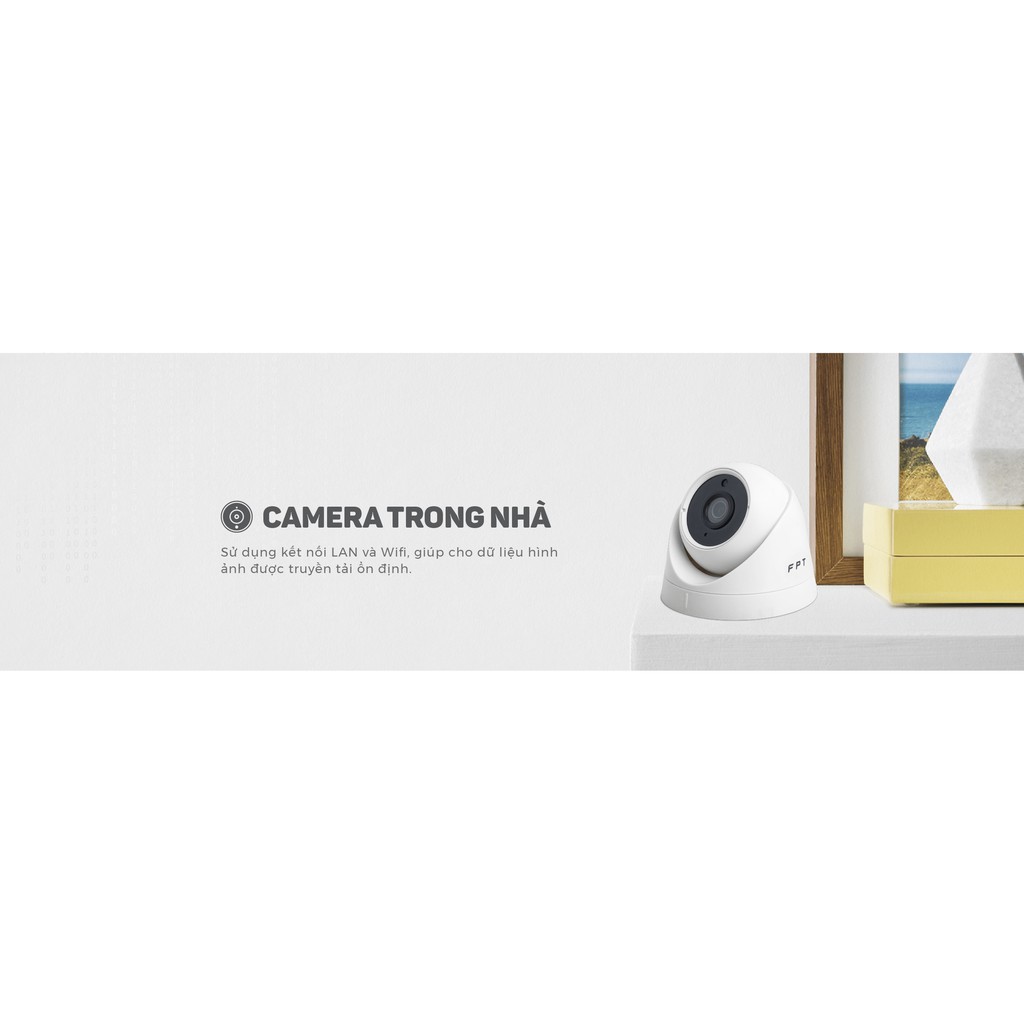 [ HÀNG CHÍNH HÃNG ] CAMERA FPT FULL HD 1080P - GIÁM SÁT AN NINH CHO GIA ĐÌNH - LŨU TRỮ ICLOUD BẢO MẬT CAO