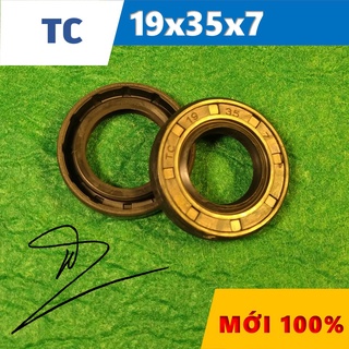 Phớt chặn dầu tc 19x35x7 ( phớt dầu / chắn dầu / lò xo / phớt ben / oil seal tc 19*35*7)