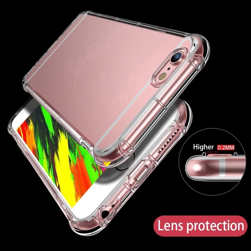 Ốp lưng điện thoại trong suốt dành cho for  iphone X XS XR XS Max
