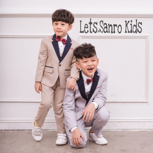 SANRO KIDS- Vest Bé Trai Thiết