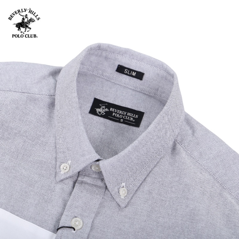 Beverly Hills Polo Club - Áo sơ mi Dài tay Nam Slimfit KMS- BHPC CMSLS20TL015