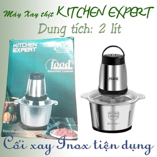 Máy xay thịt, thực phẩm đa năng KITCHEN EXPERT - Dung tích 2 lít cối Inox