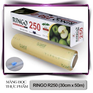 Cuộn Màng bọc thực phẩm Ringo trung R250 (30cm x 50m)