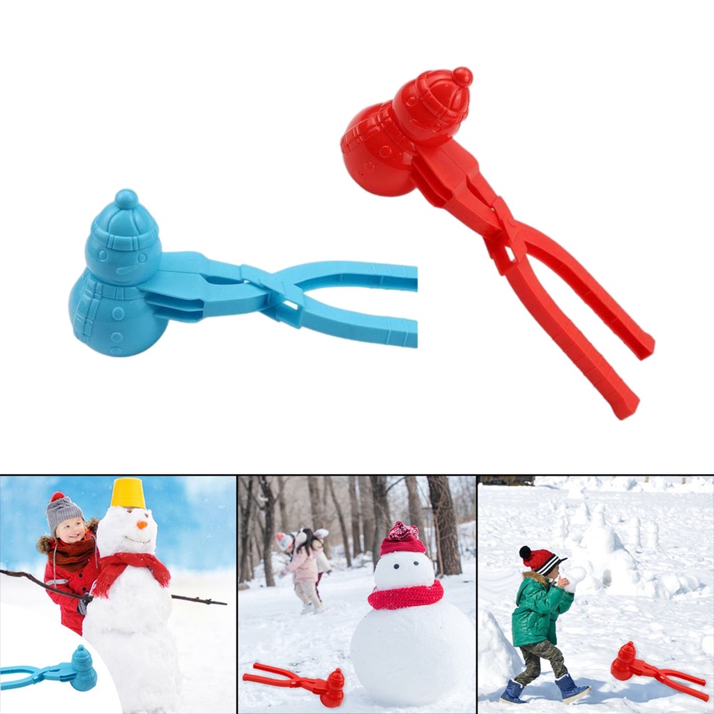 Set 2 Kẹp Làm Quả Cầu Tuyết Cho Các Hoạt Động Ngoài Trời Vào Mùa Đông