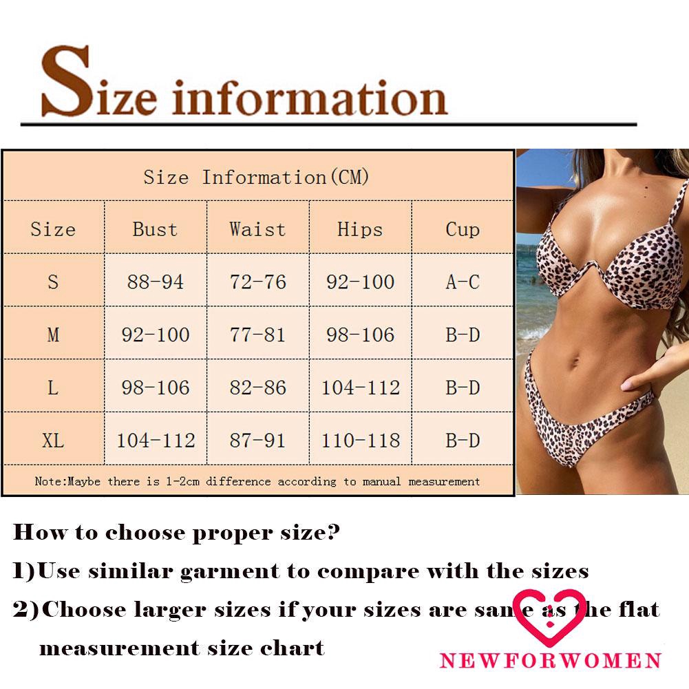 Bộ Bikini Hai Mảnh Họa Tiết Da Báo Gợi Cảm Cho Nữ | BigBuy360 - bigbuy360.vn