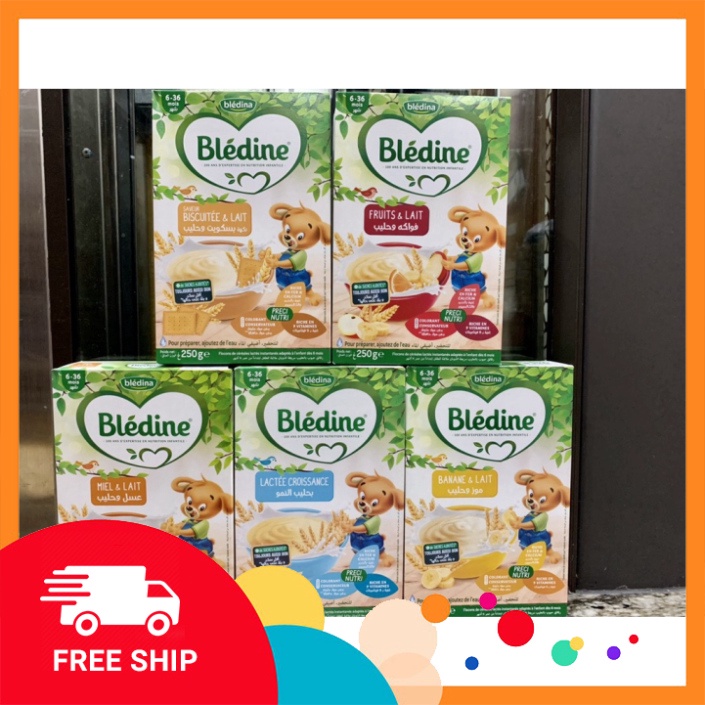 Bột ăn dặm Bledina 250g cho bé từ 6-36 tháng