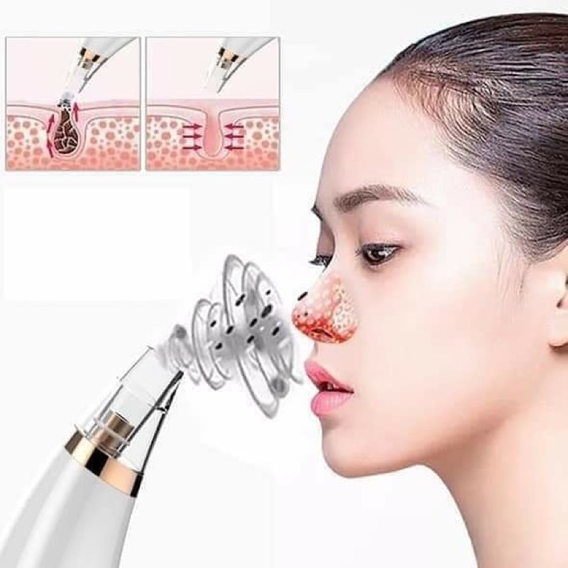 Máy Hút Mụn Cám, Sạch Bã Nhờn FACE FACTORY Beauty Suction Hàn Quốc (Có Bảo Hành)