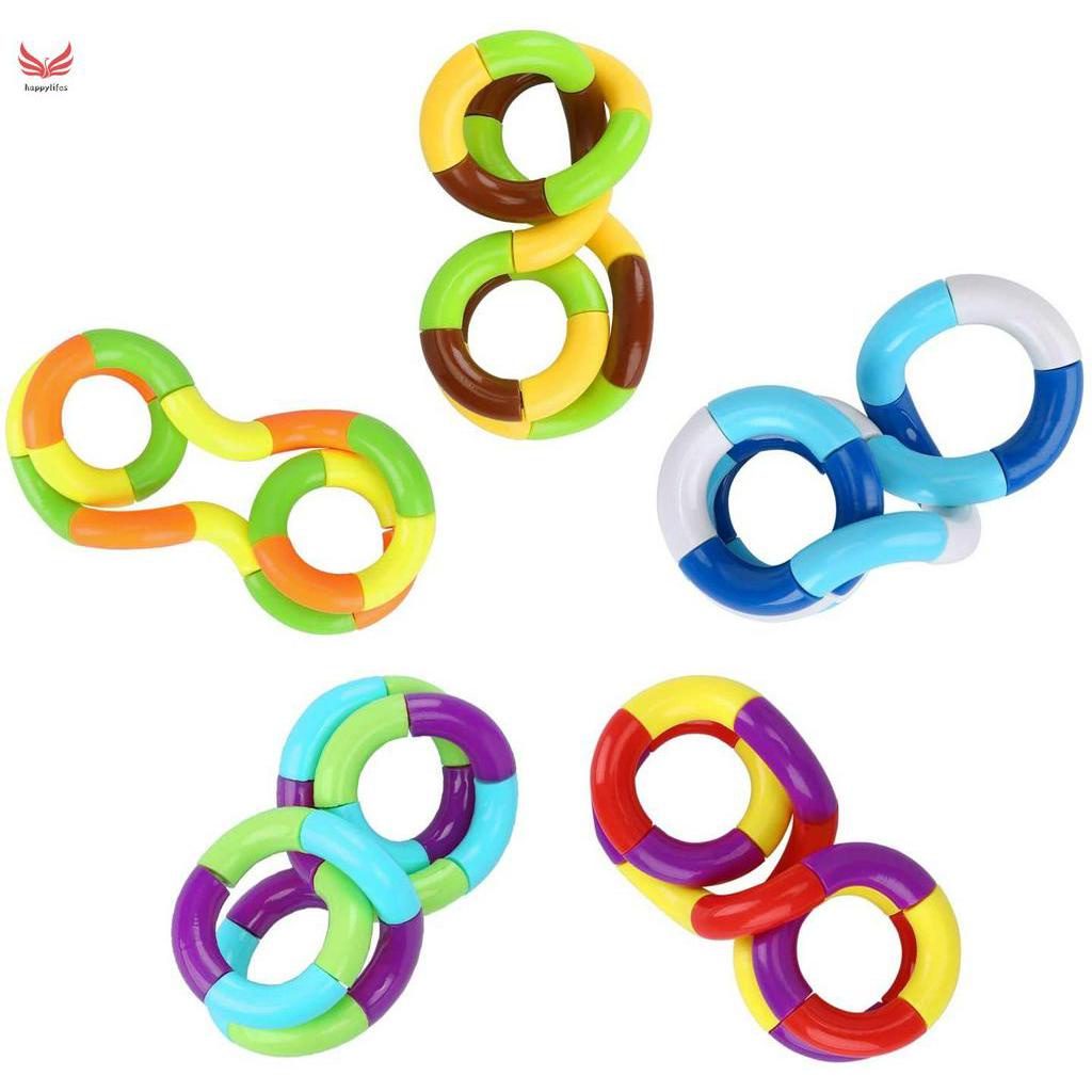 Pop it Đồ chơi ấn bong bóng giáo dục giải tỏa căng thẳng chất Relieve Stress DIY Fidget String Tangle Toy