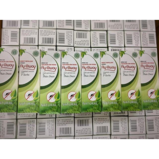 Xịt muỗi Flyaway thành phần thiên nhiên