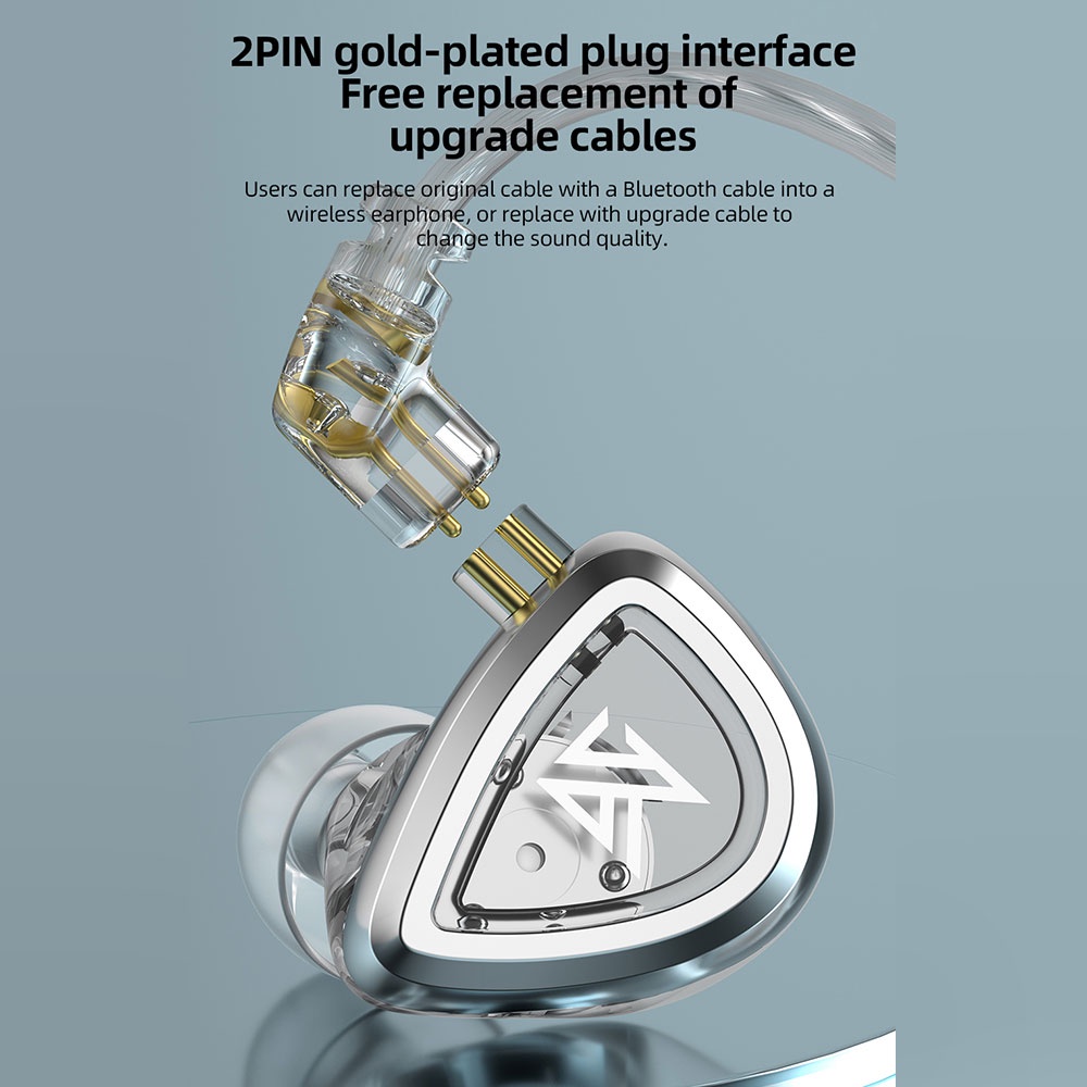 Tai Nghe Có Dây Âm Thanh HiFi Chơi Game Thể Thao FAAEAL KZ EDA