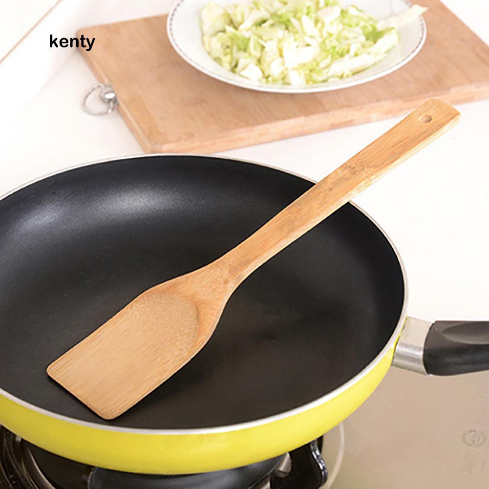 Thìa gỗ tre chiên xào / trộn đều thực phẩm đa năng tiện dụng
