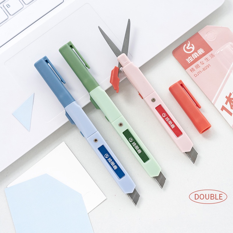 Kéo Cắt Và Cắt Đa Năng Hình Cây Bút Sáng Tạo