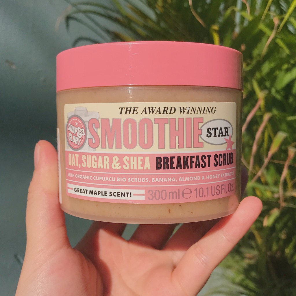 Tẩy tế bào chết body Soap and Glory Smoothie Star Breakfast Scrub 300ml