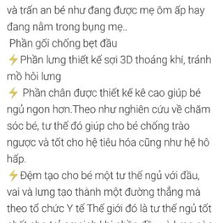 Nôi, gối định vị cho bé sơ sinh