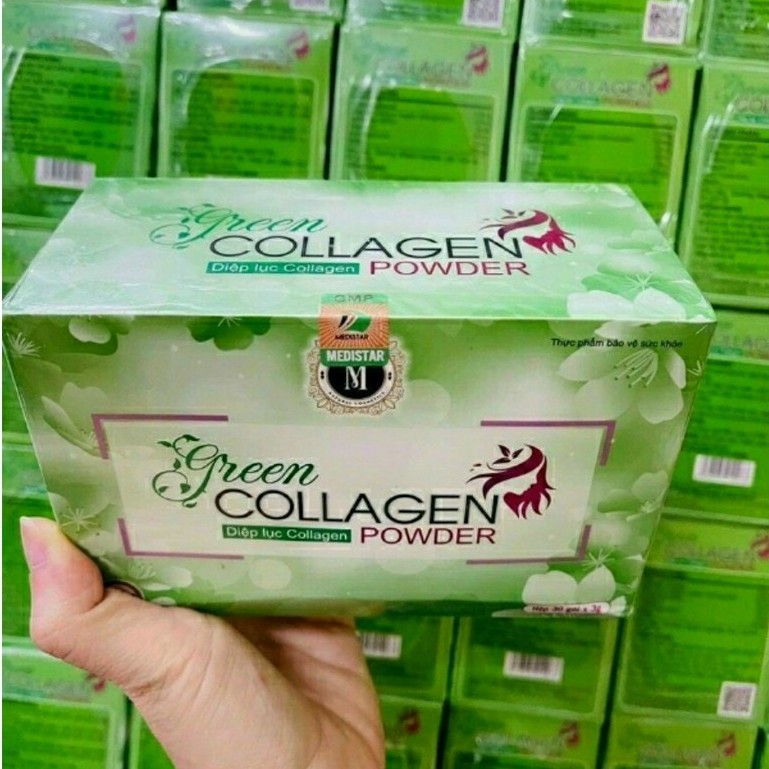 Bột diệp lục collagen thanh lọc dưỡng da | BigBuy360 - bigbuy360.vn