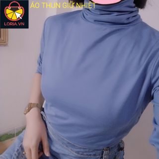 Áo thun giữ nhiệt Loria.vn lót nỉ cổ 3 phân loại đẹp