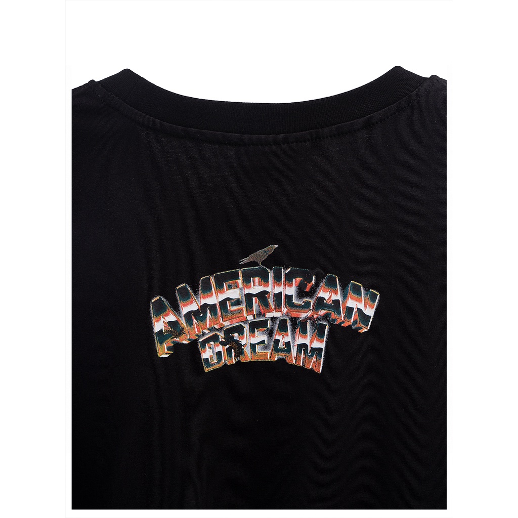 Áo Thun Tay Lỡ Unisex AMERICAN DREAM 100% Cotton HADES Brand Chính Hãng