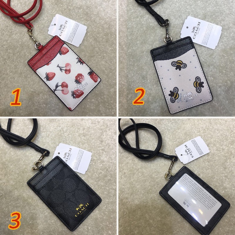 COACH Bao Da Đựng Thẻ Nhân Viên Tiện Lợi F65573