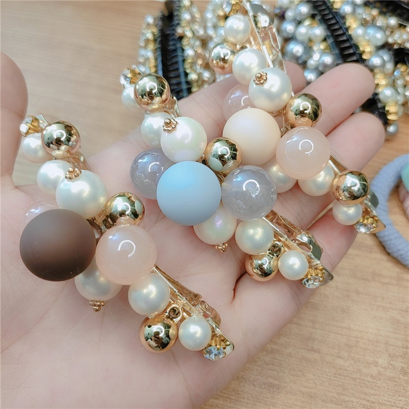 Kẹp Tóc Ngọc Trai Giả 2022 Thời Trang Hàn Quốc