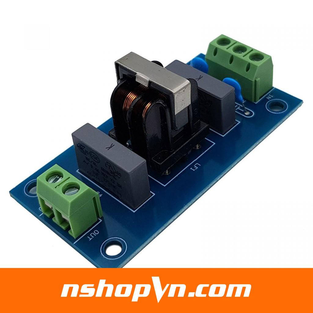 Module lọc nhiễu điện từ EMI 220VAC 3A