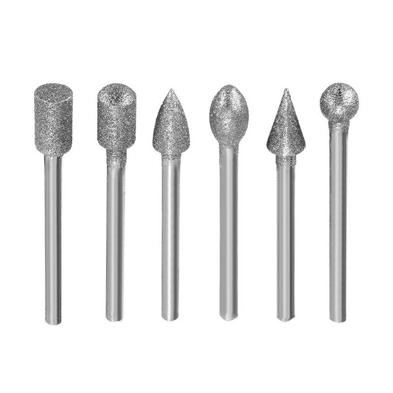 Set 20 mũi khoan điêu khắc kim cương 3mm mới tiện dụng