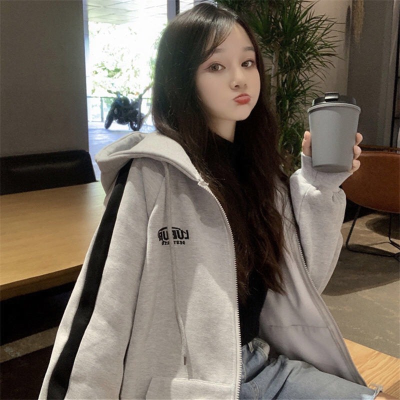 Áo Khoác Nỉ 🌸 Hoodie xanh 3 sọc  thể thao form rộng bigsize nam nữ Ulzzang nóng 🌸 | BigBuy360 - bigbuy360.vn