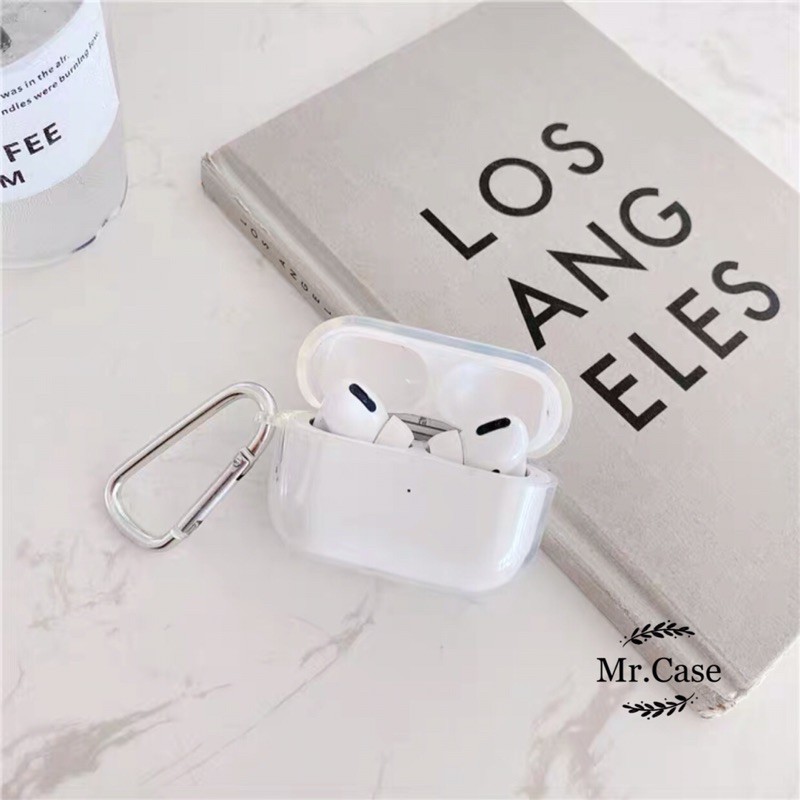 Case Airpods 1/2 Pro Vỏ Ốp Đựng Tai Nghe Vỏ Trong Silicon Mềm Đơn Giản - Mr.Case Airpods