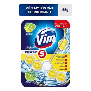 Viên tẩy toilet Vim