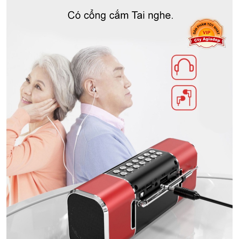 [Mã ELHACE giảm 4% đơn 300K] Loa bluetooth mini Sansui (nổi tiếng) âm thanh vượt trội của Agiadep.com