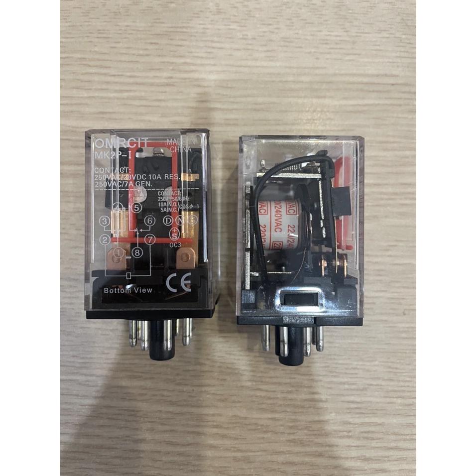 Rơ le trung gian 8 chân - 11 chân tròn MK2P-I, MK3P-I