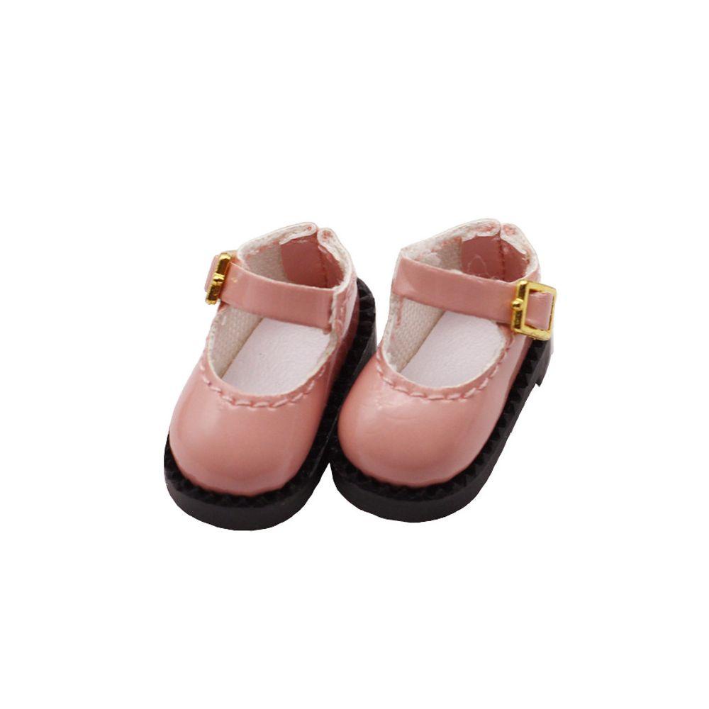 CLEVER Phụ Kiện Giày Da Sáng Màu Cho Búp Bê