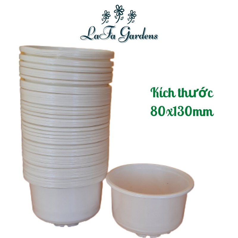 Chậu trồng cây sen đá lớn, kích thước (130x80mm), 1 bao chậu trồng cây 300 cái giá sỉ
