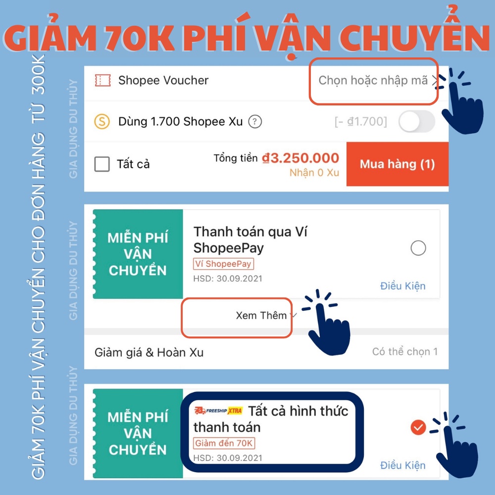 Sóng nhựa có quai sắc nhựa chính phẩm, cứng cáp, chắc chắn đủ màu đựng hải sản đồ chợ nhà hàng của gia dụng Du Thủy