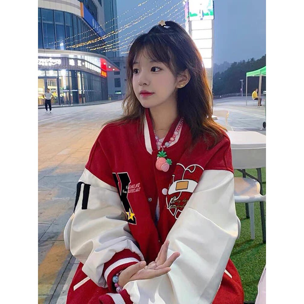 Áo Khoác Nữ, Áo Bomber Chữ N 3 Màu Chất Nhung Tăm Siêu Hot | BigBuy360 - bigbuy360.vn