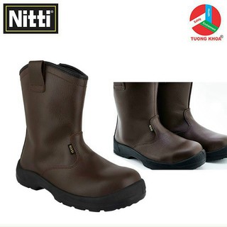 ỦNG DA BẢO HỘ NITTI MÀU NÂU CODE 23281 // TKSAFETY