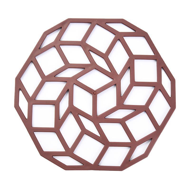 Miếng lót ly tách OSSAYI silicone cách nhiệt phong cách Bắc Âu thời trang