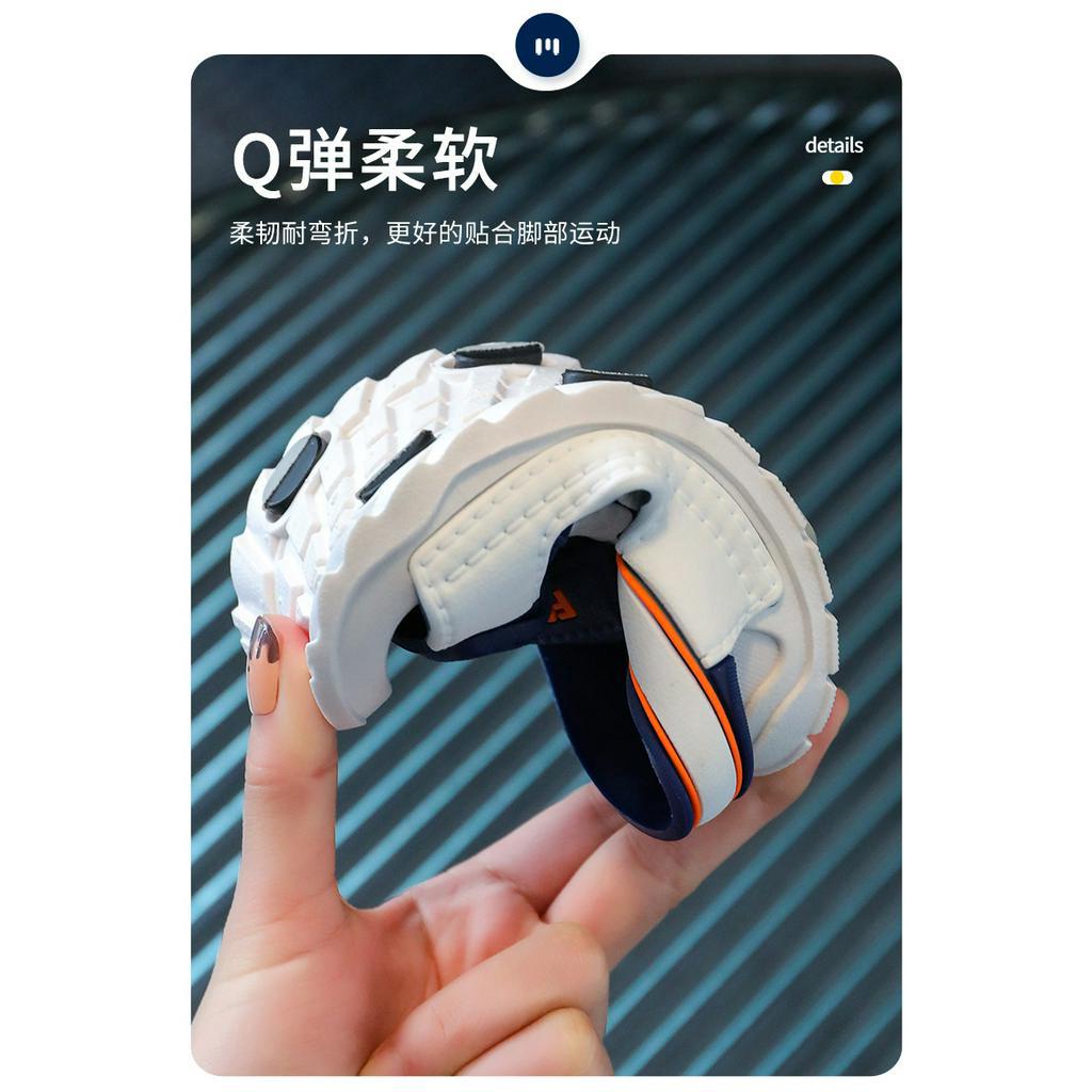 Dép sandal cho bé 1-4 tuổi quai dán thời trang, êm chân