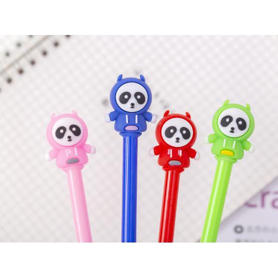 Bút gấu trúc mặc áo B69 bút hoạt hình bút dễ thương bút kute viết gel