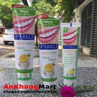 Kem đánh răng trắng sáng Sparkle Lemon-Soda 100g Thái Lan