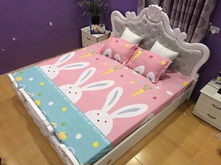BỘ GA GỐI COTTON POLY