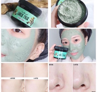 MẶT NẠ BẠC HÀ ĐẤT SÉT SHREK PACK