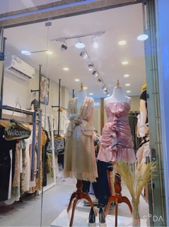 Đầm voan tơ lụa rũ
