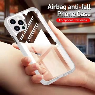 Ốp điện thoại trong suốt chống rơi cho IPHONE 13 12 Pro MAX MINI 11 Pro MAX XS XR X 7 8 PLUS SE2020