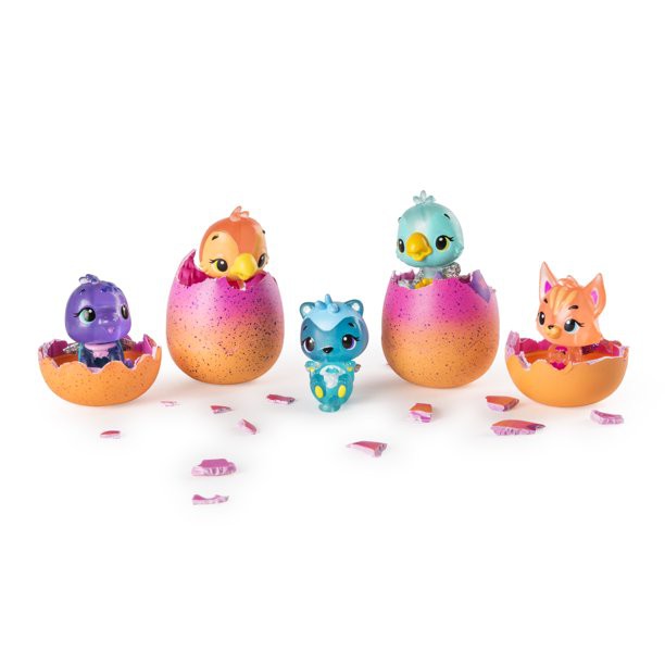 Đồ chơi trứng Hatchimals CollEGGtibles Season 4 - Vỉ 4 quả mini và 1 nhân vật