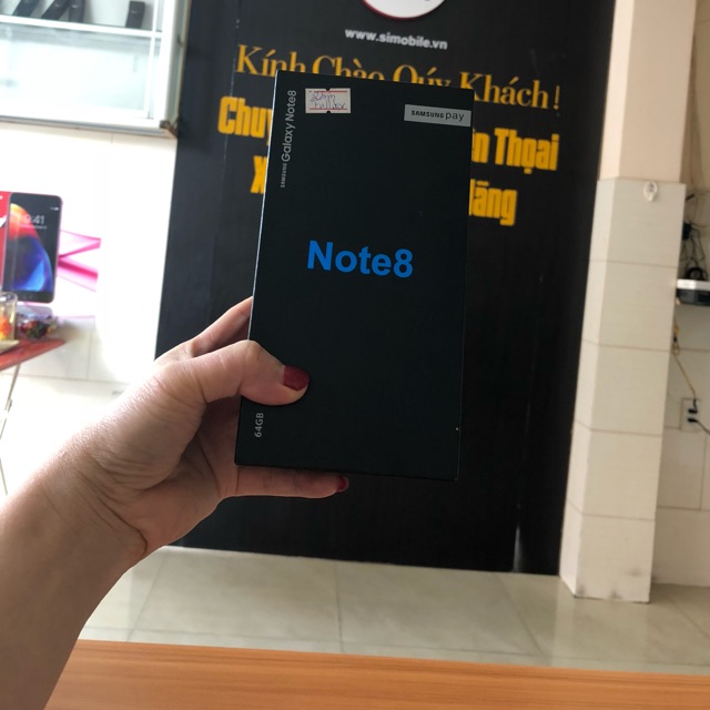 Điện thoại Sámung Galaxy Note 8 2 Sim mới 100% fullbox  uy tín chất lượng giá rẻ nhất tphcm