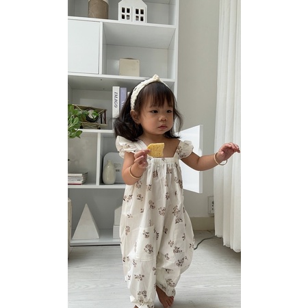 Romper cánh tiên hoa nhí Nanci room